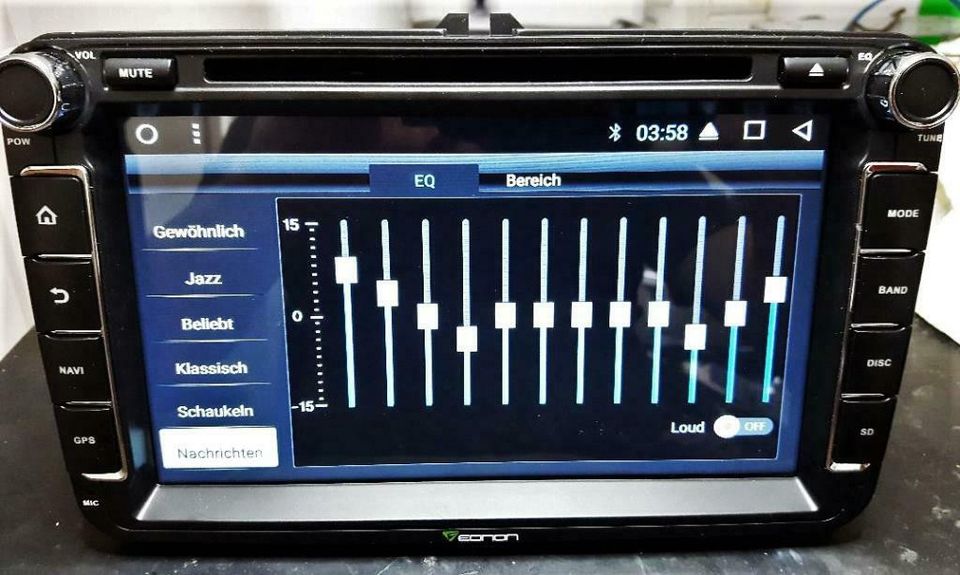 VW Jetta Passat Amarok Tiguan Novo Fusca - DOPPELDIN RADIO Androi in Hoyerswerda