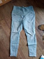 Umstandsjeans h&m Gr.XXL 46 hellblau super skinny high rib Mama Thüringen - Bad Köstritz   Vorschau