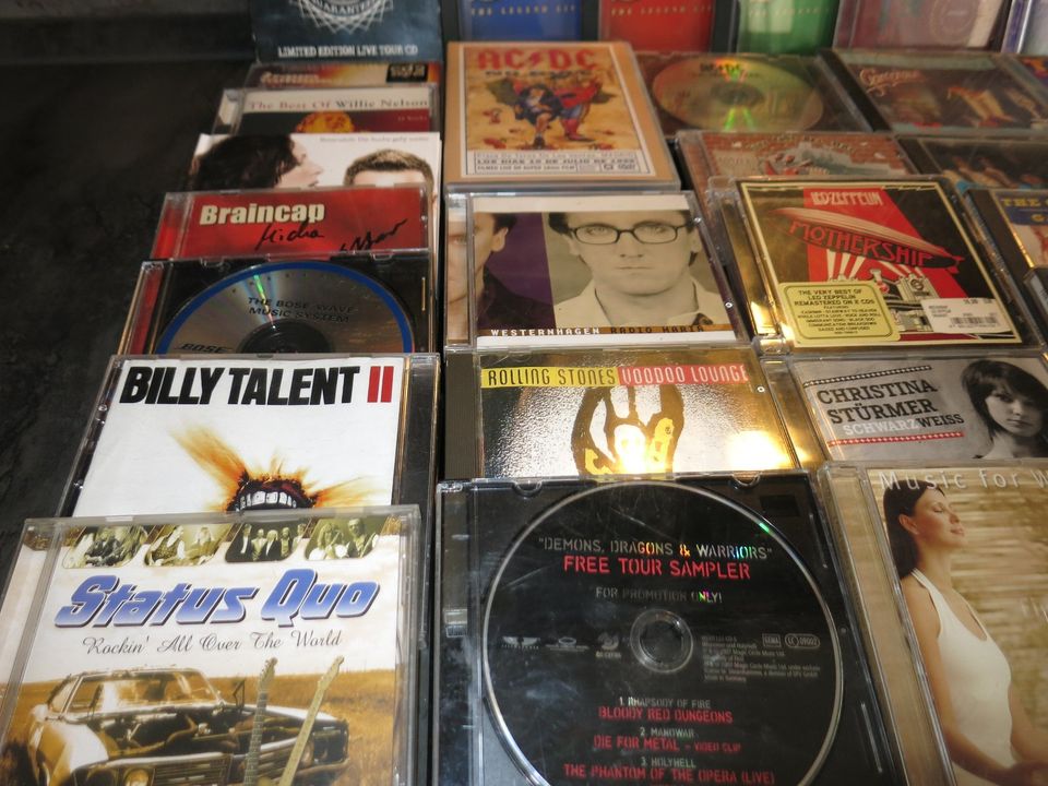 ♥️ Musik CD ♥ Rock Pop Metal ♥ ACDC Metallica Sweet Gary Glitter in Wandlitz