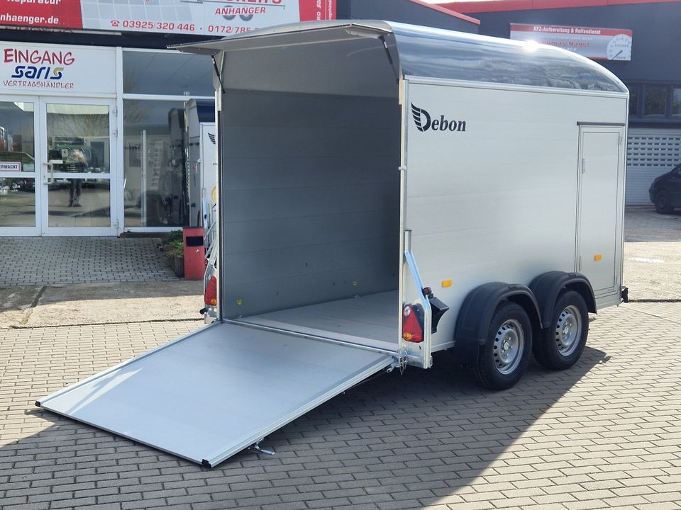 Debon Roadster C500 ALU-Kofferanhänger | 2.000kg | alle Extras! in Neundorf