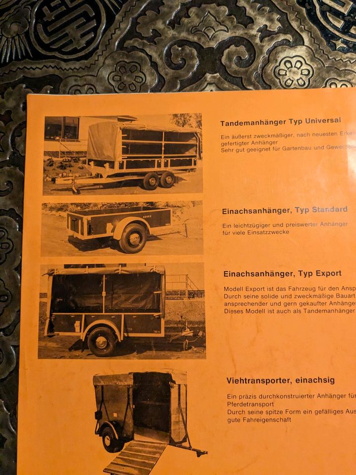 Louven Fahrzeugbau Kevelaer Prospekt Mercedes LKW Oldtimer LP in Selters