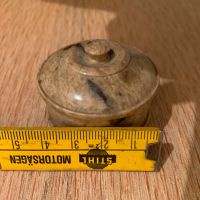 Marmor Behälter Dose mit Deckel ❤️ rund neuwertig - top Zustand Schleswig-Holstein - Lübeck Vorschau