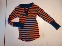 Moonkids shirt Orange dunkelblau Ringel 92 Schleswig-Holstein - Osterby  Vorschau