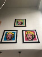 3 Bilder Marylin Monroe gerahmt ca. 60/60 cm Hessen - Ober-Ramstadt Vorschau