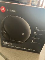 MOTOROLA SPHERE 2 in 1 Wireless Speaker & Kopfhörer Niedersachsen - Wedemark Vorschau