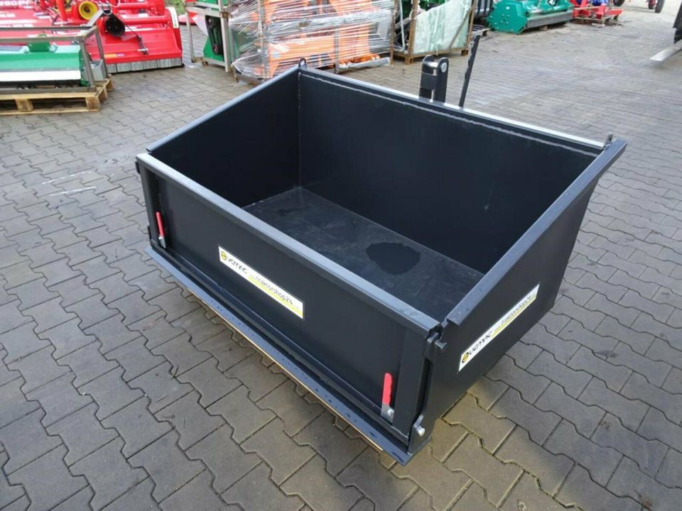 Transportbox 150cm Heckcontainer Container Schaufel Traktor Neu in Osterweddingen