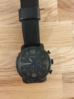 Fossil Nate Leather Chronograph schwarz Frankfurt am Main - Ostend Vorschau