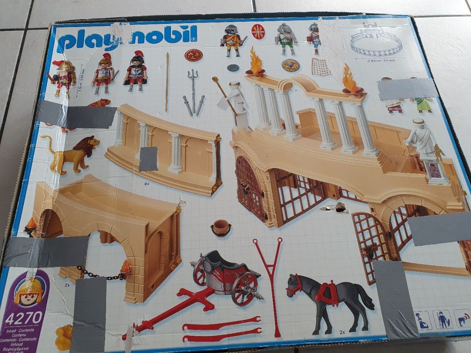 Playmobil Römer Kolosseum Arena 4270 komplett Neuwertig inkl OVP in Crailsheim