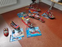Lego City Feuerwehrsets - Alt - Boote, Hovercraft, Einsatzleiter Rheinland-Pfalz - Worms Vorschau