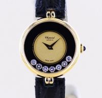 Chopard Uhr Happy Diamonds Handwind 7 Diamonds Klassiker 18K Gelb Nordrhein-Westfalen - Langenfeld Vorschau