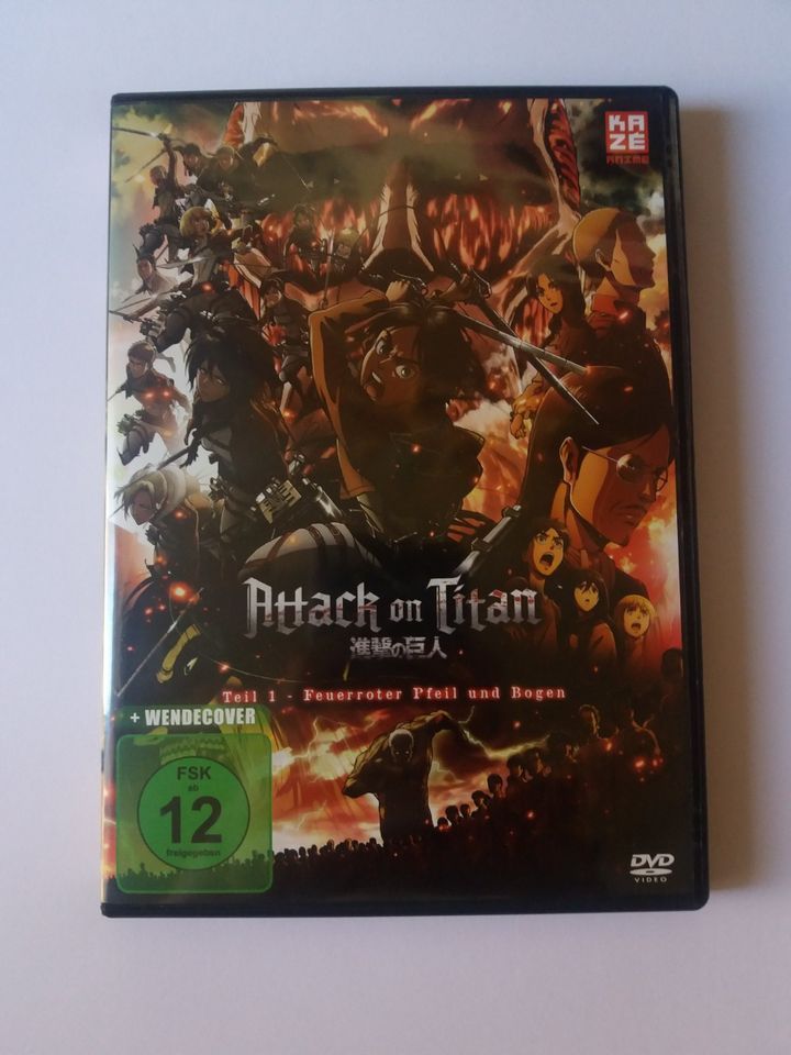 Attack on Titan - Movie Teil 1 - DVD mit Poster in Fürth
