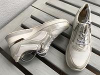 Sneaker Waldläufer komplett Leder Gr. 38/Weite H weiss Hessen - Groß-Umstadt Vorschau
