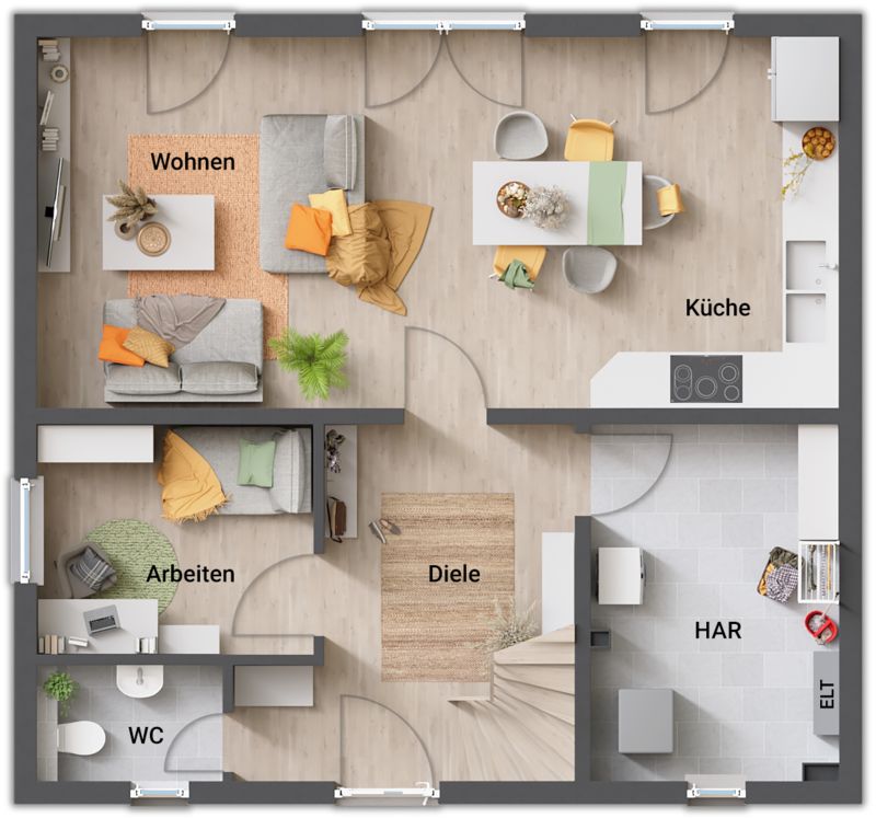 Zukunftsorientiert und energiesparend - Die Rote Karte für den Energieversorger mit Ihrem neuen Haus in Gommern