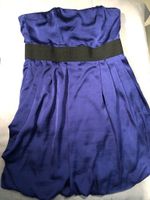 Kleid H&M Cocktailkleid blau Gr. 42 schulterfrei Rheinland-Pfalz - Waxweiler Vorschau