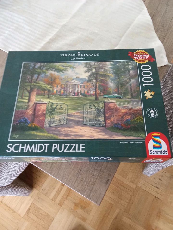 Thomas Kinkade Puzzle in Schmitten