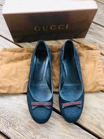 Gucci Black GG Canvas Ballerina Schuhe Hessen - Bad Homburg Vorschau