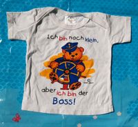 T-Shirt Gr. 68 "Ich bin noch klein, aber ich bin der Boss!" Hessen - Gießen Vorschau