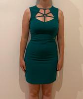 Abendkleid Kleid XS 34 Guess dunkelgrün Abiball Cocktailkleid Hamburg-Nord - Hamburg Barmbek Vorschau