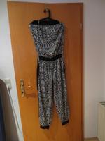 Sommerjumpsuit Gr. M ( 38 ) trägerlos, schwarz-weiß Leuna - Günthersdorf Vorschau