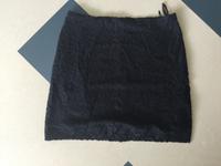 Kurzer Rock mit Spitzenmuster Gr. 42 schwarz/blau Fox Hessen - Schauenburg Vorschau