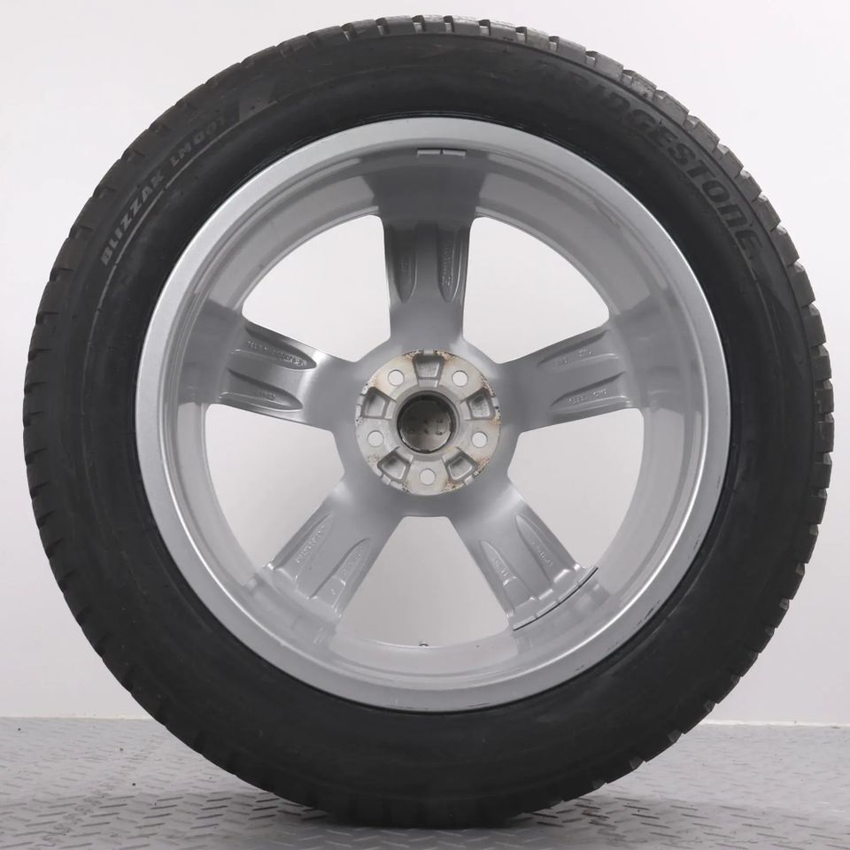 Winterräder 20 Zoll Audi e-tron GE Q8 etron Original Felgen 4KE601025S Winterreifen 255/50R20 109H XL (Extra Load), AO (Audi-Original) Bridgestone Blizzak LM001 5-Arm-Design Silber 9x20ET38 5x112 in Gefell