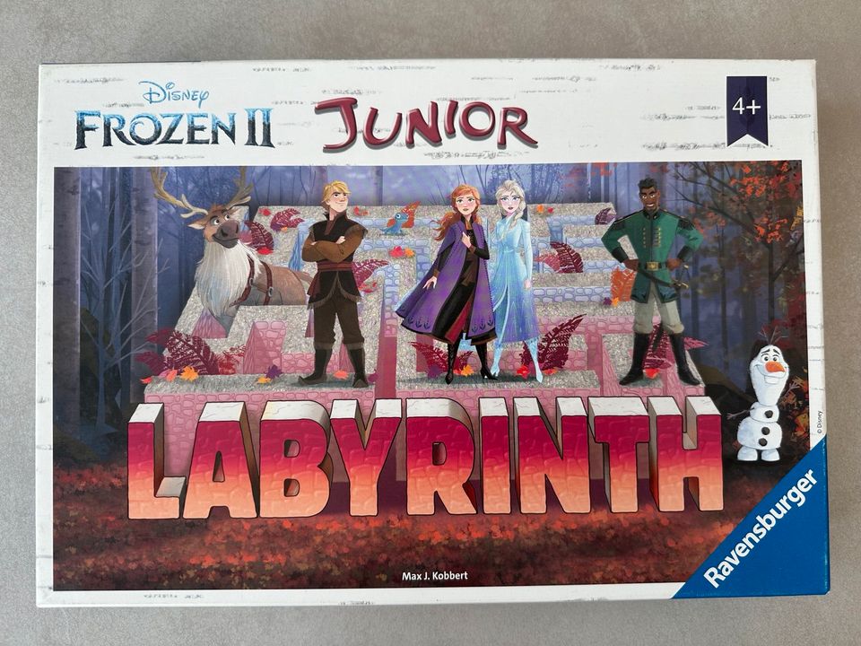 Ravensburger, Disney Frozen II, Junior Labyrinth in Grasberg