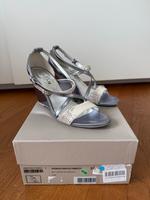 Hogan Sandale Wedge Silber Gr 37 Top Zustand! Rheinland-Pfalz - Nittel Vorschau