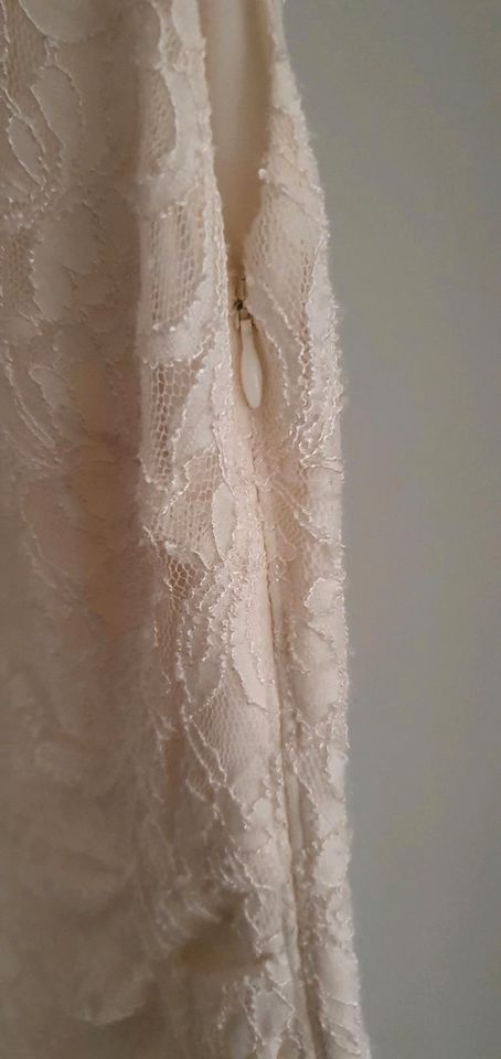 Brautkleid/Cocktailkleid, ivory/creme, Spitze, Vintage, S/36 in Mülheim (Ruhr)