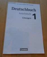 Deutsch Lösungen zum Arbeitsheft 1 Klasse 5 für Gymnasien Baden-Württemberg - Remseck am Neckar Vorschau