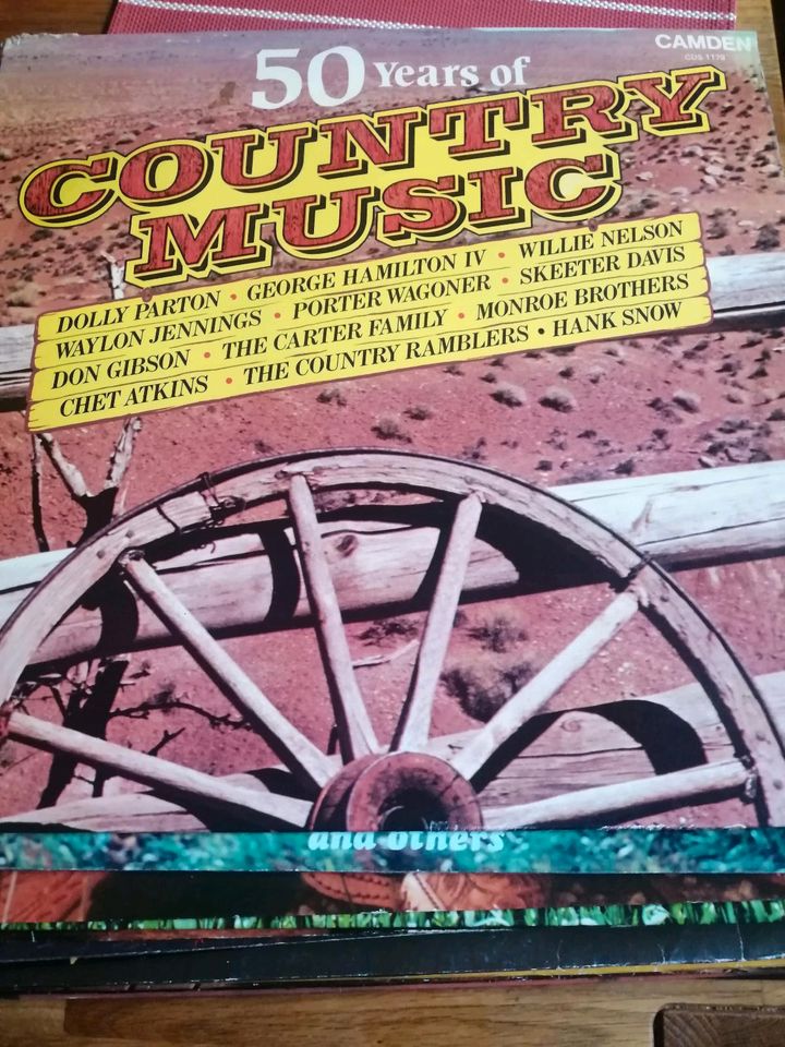 Vinyl Schallplatten LP's Country und Western in Berlin