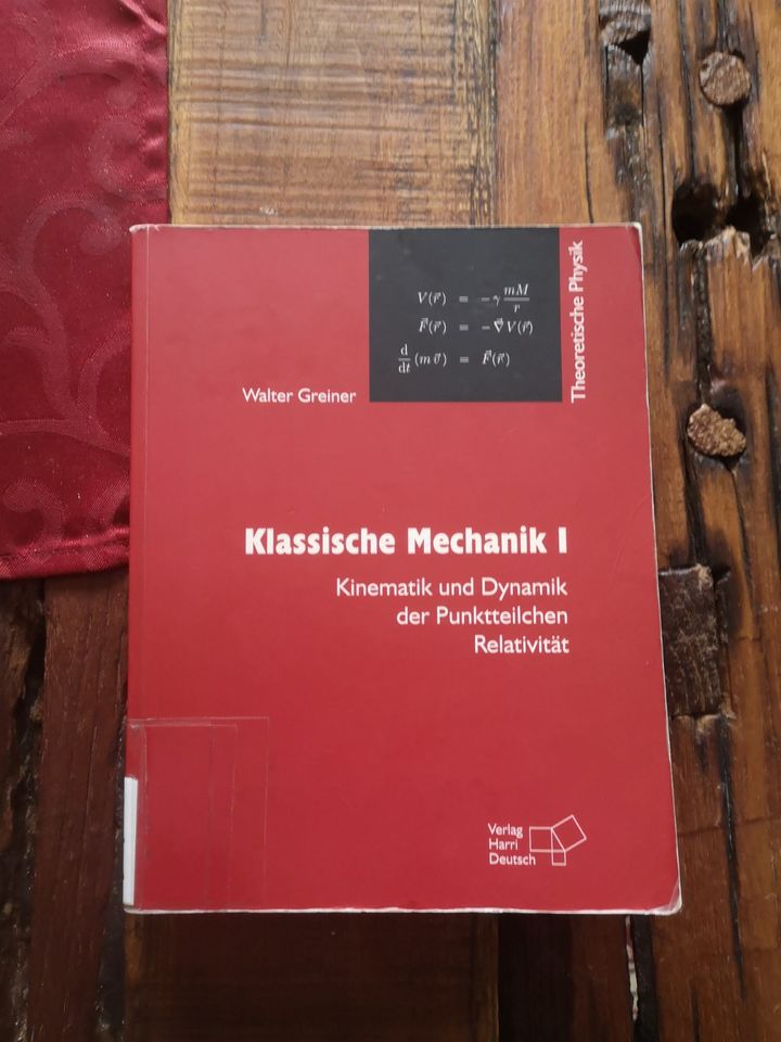 Walter Greiner: Klassische Mechanik Band 1 und 2 in Aschaffenburg