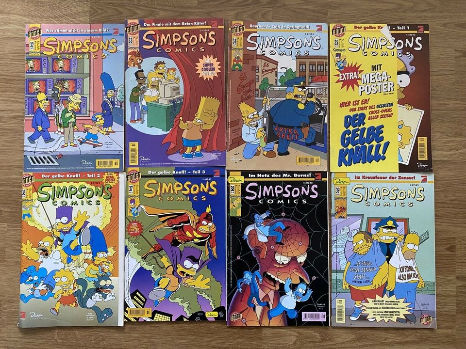 Simpsons Comics 32-75 in Chemnitz