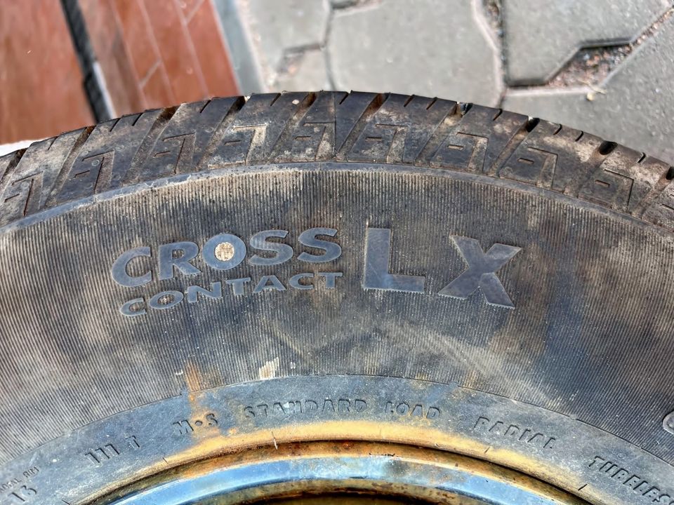 1 Ersatzrad Continental Cross Contact LX M+S 255/70 R16 111T in Nordhausen