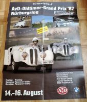 Plakat AvD Nürburgring 1987 gefaltet Bayern - Eußenheim Vorschau
