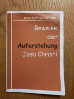 Broschüre "Beweise der Auferstehung Jesu Christi" Baden-Württemberg - Kornwestheim Vorschau