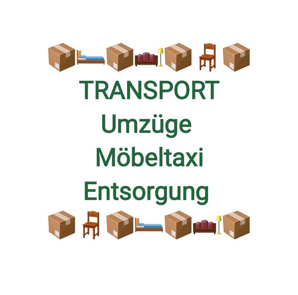 Transport Umzüge Entsorgen Kurierfahrten Fahrten aller Art in Amberg