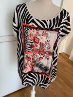 Sommershirt von Oui, Gr.42, Straß-Applikation Lübeck - Travemünde Vorschau