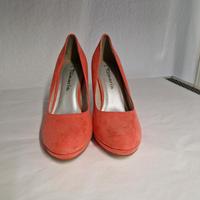 Pumps Tamaris lachs Orange Größe 40 selten getragen Schuhe Bayern - Weidenbach Vorschau