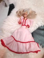 Barbie Petra mit rosa Kleid 90er Bayern - Haimhausen Vorschau