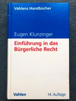 Buch: Klunzinger: Einführung in das Bürgerliche Recht Bayern - Leuchtenberg Vorschau