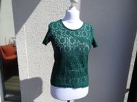 dunkelgrünes Spitzenshirt von Vero Moda Größe M Blumenmuster Dresden - Briesnitz Vorschau