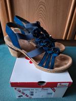 Schöne Sandalen blau Gr. 39 Rieker, wie neu Baden-Württemberg - Wolpertswende Vorschau
