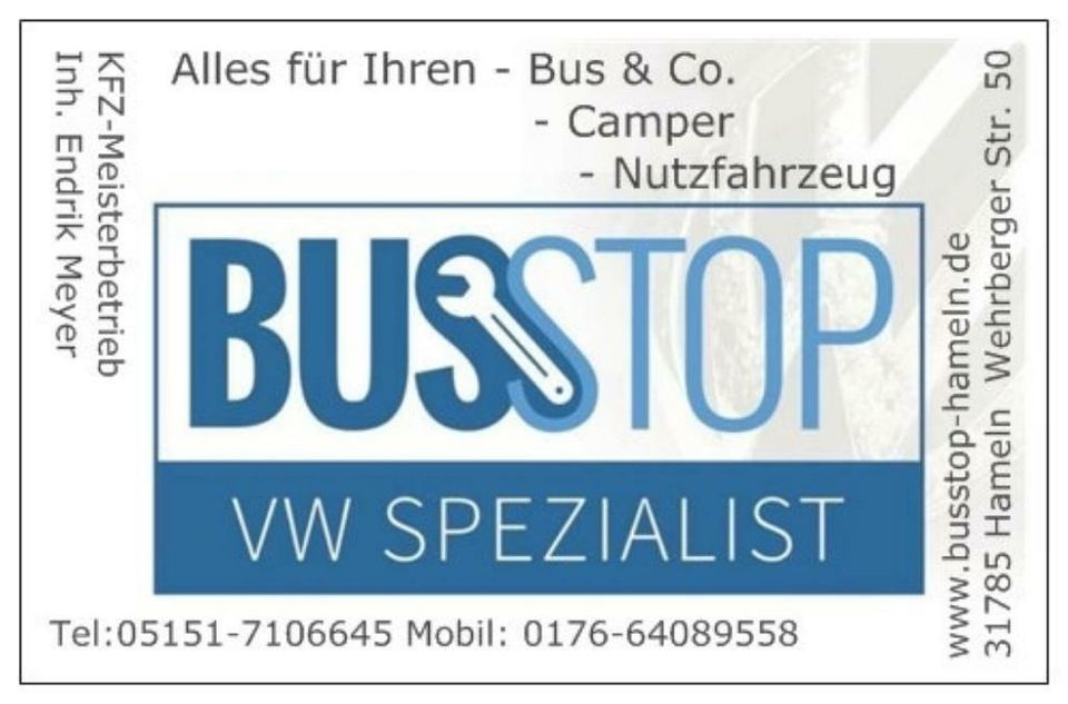 VW Bus T4: Zahnriemenwechsel kpl. TDI - SD - Benziner (Festpreis) in Hameln