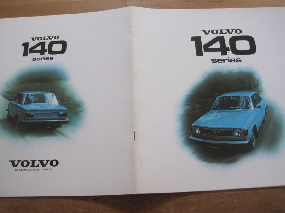 GROß! Prospekt Volvo 142 GL 144 GL 145 Kombi, 1974, USA, selten! in Karlsfeld