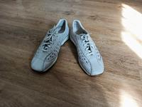 Tolle Damen Leder Schuhe in Cremefarbe von Rieker Berlin - Hellersdorf Vorschau