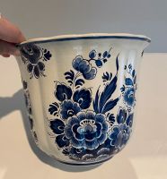 Delfter blau Vase handgemalt Rheinland-Pfalz - Budenheim Vorschau