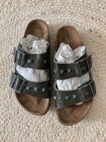 Birkenstock Arizona Nieten khaki 38 39 rar Hessen - Bad Hersfeld Vorschau