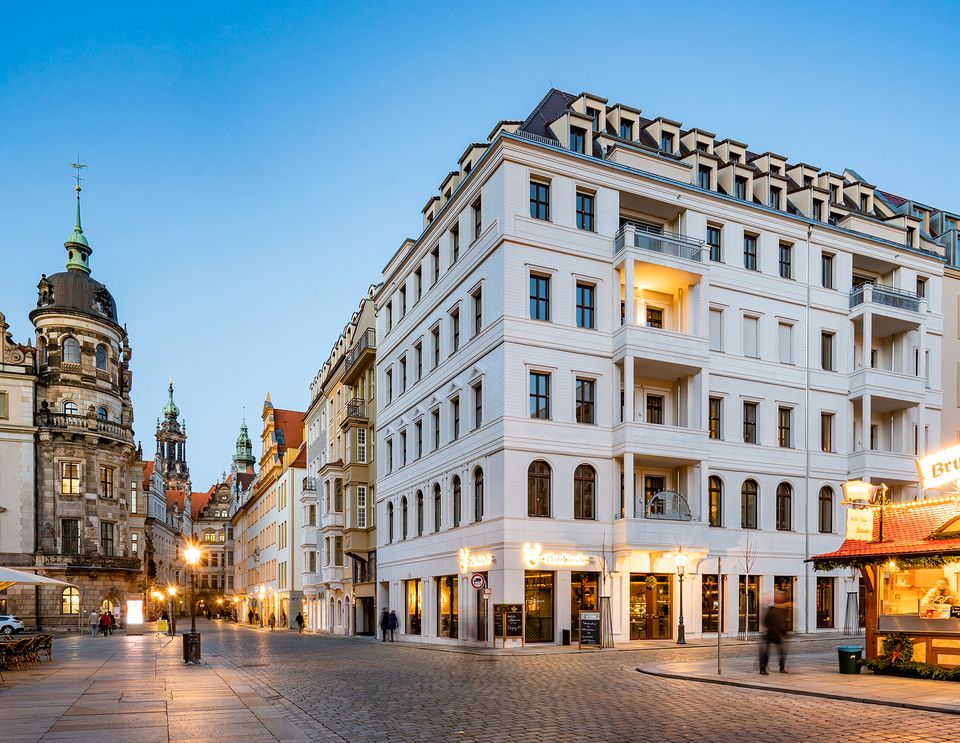 Ihr neues zu Hause  im Schlosseck Dresden - Einbauküche, 2 Bäder, Loggia in den Innenhof in Dresden