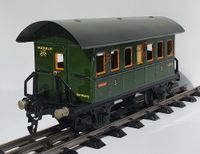 Märklin Spur 0 Personenwagen "Donnerbüchse" Nr. 1727 17270 (3) Sachsen - Plauen Vorschau