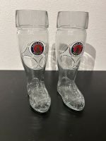 2x Glasstiefel von Paulaner 0,5 l Baden-Württemberg - Heiningen Vorschau